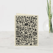 ゴシックヴィンテージ高巫女タロット写真誕生日 カード (裏面)