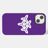 ゴシック三重ブレード iPhoneケース (裏面横)