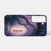 ゴシック不気味な藤の森 SAMSUNG GALAXYケース (裏面横)