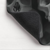 ゴシック不気味スカル マウスパッド (コーナー)