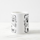 ゴシック不気味式バレンタイン幽霊 コーヒーマグカップ (中央)