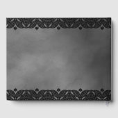 ゴシック中世エレガントグ華美レ結婚ース ゲストブック (裏面)