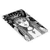 ゴシック体の人魚、黒海サイレンファンタジーWHIMSY MAG マグネット (右側)