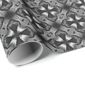 ゴシック体の十字巻き紙 ラッピングペーパー (ロールコーナー)