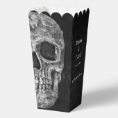 ゴシック体の半スカル白黒クール フェイバーボックス (正面)