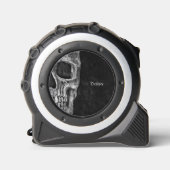 ゴシック体の半スカル白黒クール メジャー (正面)