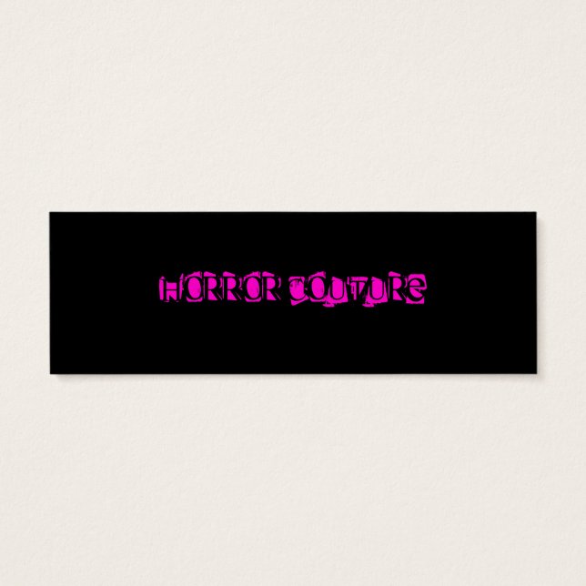 ゴシック体の眼球のしおり (裏面)