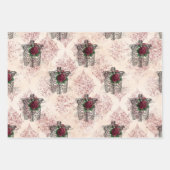 ゴシック体の顔面シリーズデザイン16 Wrapping Pap ラッピングペーパーシート (正面3)