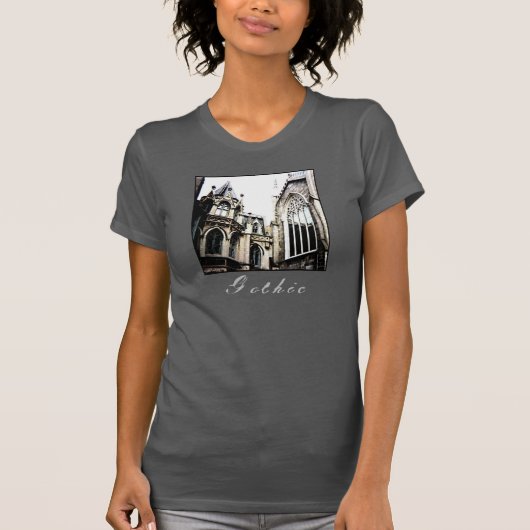 ゴシック体のTシャツ Tシャツ (正面)