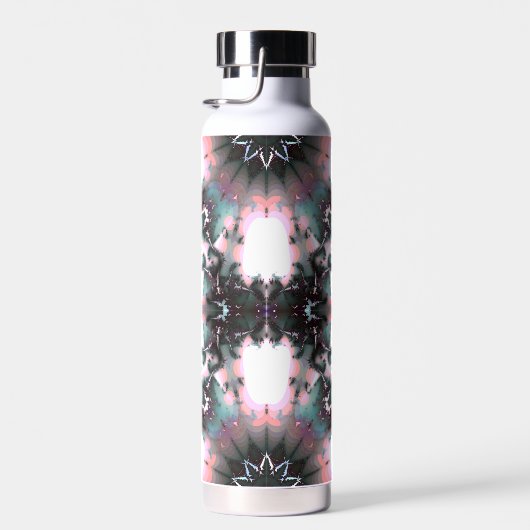 ゴシック凍ってい冬スパイダーウェブ ウォーターボトル (右面)