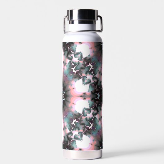 ゴシック凍ってい冬スパイダーウェブ ウォーターボトル (背面)