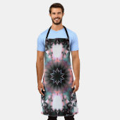 ゴシック凍ってい冬スパイダーウェブ エプロン (着用した状態)