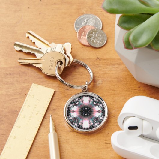 ゴシック凍ってい冬スパイダーウェブ キーホルダー (デスク)