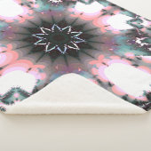 ゴシック凍ってい冬スパイダーウェブ シェルパブランケット (3/4)