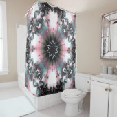 ゴシック凍ってい冬スパイダーウェブ シャワーカーテン (インサイチュ)