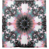 ゴシック凍ってい冬スパイダーウェブ シャワーカーテン (正面)