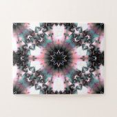 ゴシック凍ってい冬スパイダーウェブ ジグソーパズル (横)