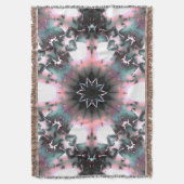 ゴシック凍ってい冬スパイダーウェブ スローブランケット (正面縦)