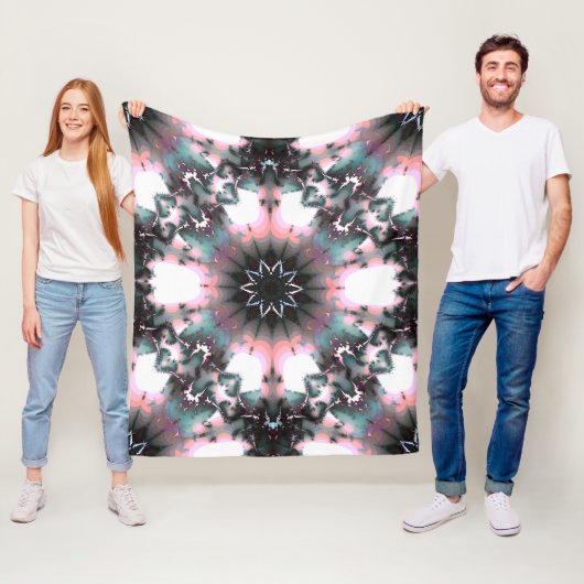 ゴシック凍ってい冬スパイダーウェブ フリースブランケット (インサイチュ)