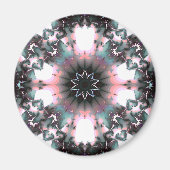 ゴシック凍ってい冬スパイダーウェブ マグネット (正面)