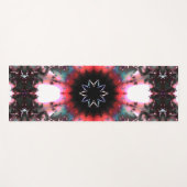 ゴシック凍ってい冬スパイダーウェブ ヨガマット (正面(横))