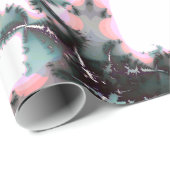 ゴシック凍ってい冬スパイダーウェブ ラッピングペーパー (ロールコーナー)