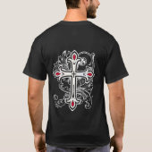 ゴシック十字架 Tシャツ (裏面)