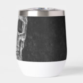 ゴシック半スカルカッコいい白黒グランジ (正面)