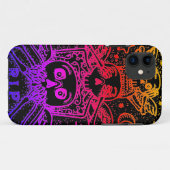 ゴシック参照して悪、墓地のスカル電話ケース Case-Mate iPhoneケース (裏面(横))