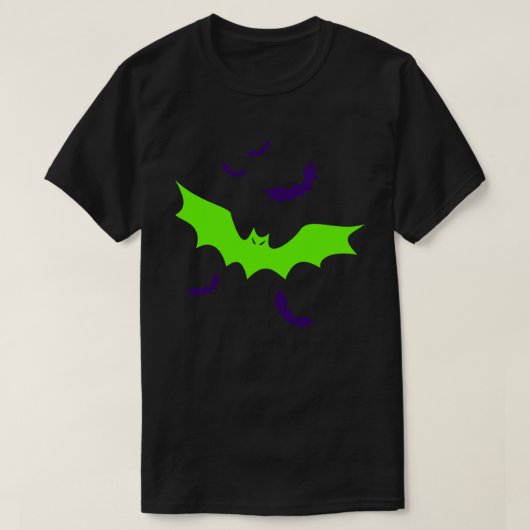 ゴシック吸血コウモリ Tシャツ (デザイン正面)