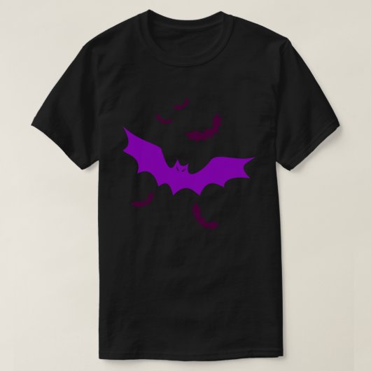 ゴシック吸血コウモリ Tシャツ (デザイン正面)
