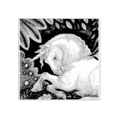 ゴシック型ユニコーン、ファンタジー馬ゴム印 ラバースタンプ (インプリント)