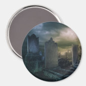 ゴシック型墓地マグネット マグネット (正面/裏面)