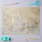 ゴシック城シリーズデザイン5 薄葉紙 (クラフト)