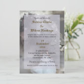 ゴシック城中世結婚式招待状 招待状 (スタンド正面)