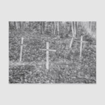 ゴシック墓地クロス白黒ヴィンテージ