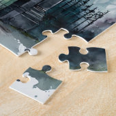 ゴシック墓地ゲートシリーズデザイン11 ジグソーパズル (側面)