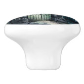 ゴシック墓地ゲートシリーズデザイン11 セラミックノブ (側面)