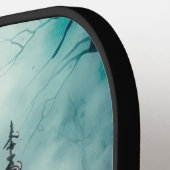 ゴシック墓地ゲートシリーズデザイン11 ピックルボールラケット (左詳細)