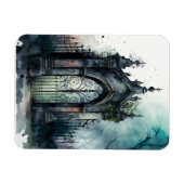 ゴシック墓地ゲートシリーズデザイン11 マグネット (横)