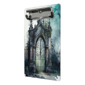 ゴシック墓地ゲートシリーズデザイン11 ミニクリップボード (アングル2)