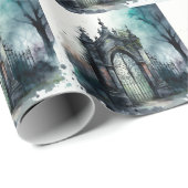 ゴシック墓地ゲートシリーズデザイン11 ラッピングペーパー (ロールコーナー)