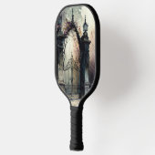 ゴシック墓地ゲートシリーズデザイン12 ピックルボールラケット (左)