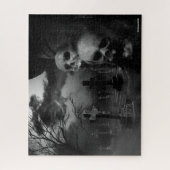 ゴシック墓地 – ザ墓地シフト ジグソーパズル (縦)