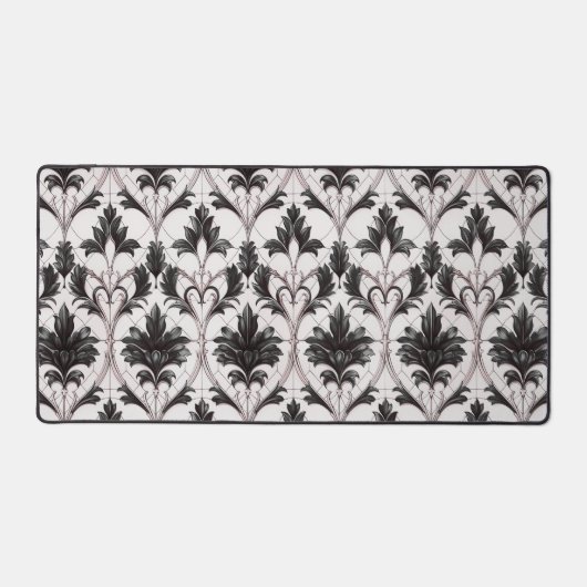 ゴシック壁紙 – ゴシックビクトリアン様式リバイバルヴィンテージ デスクマット (正面)