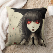 ゴシック女子校生 クッション (ブランケット)