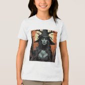 ゴシック女性デーモン トライブレンドTシャツ (正面)