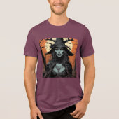 ゴシック女性デーモン トライブレンドTシャツ (正面)