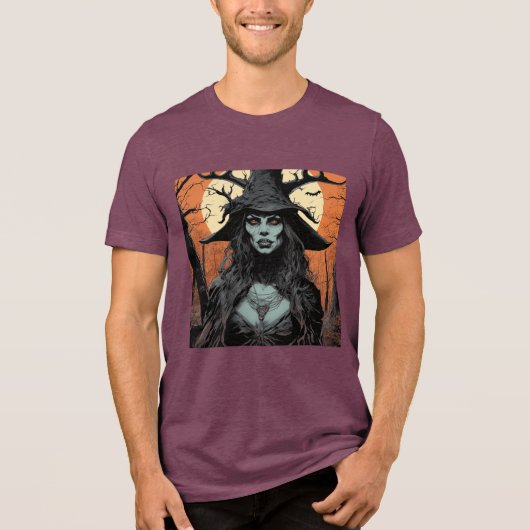 ゴシック女性デーモン トライブレンドＴシャツ (正面)