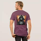 ゴシック女性デーモン トライブレンドＴシャツ (フル背面)